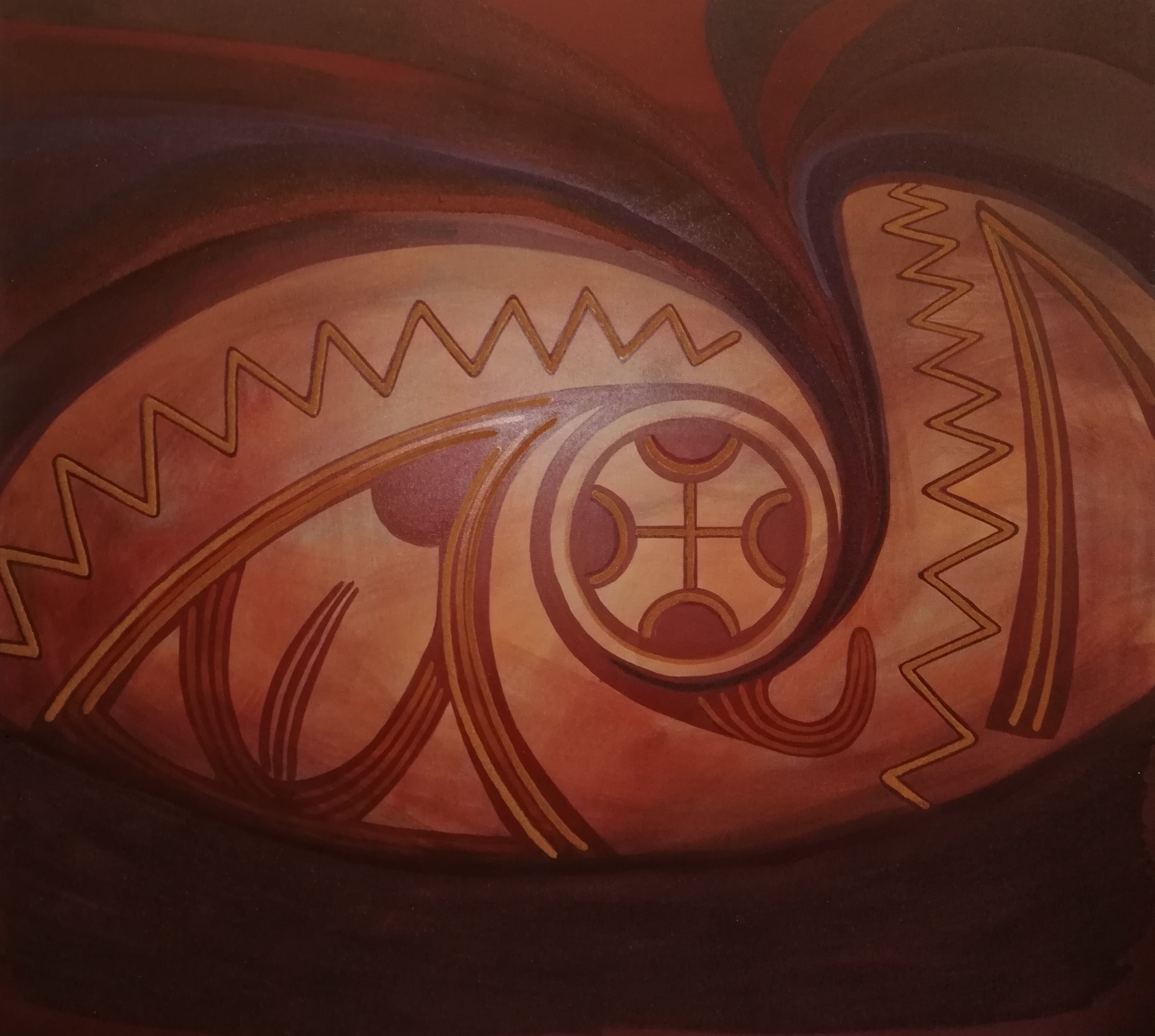 Motiv ancestral cu cruce